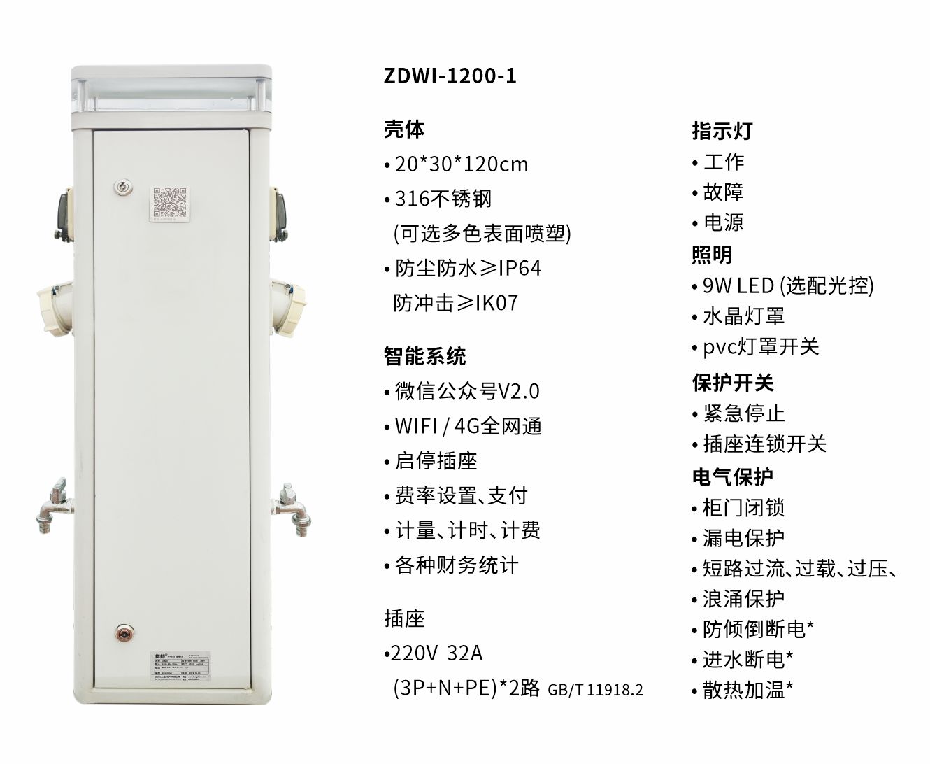 指印低压岸电ZDWI-1200-1